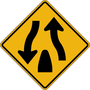 Divided Highway Ends