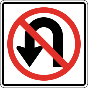 No U Turns